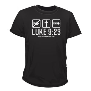 Luke 9:23 Black shirts